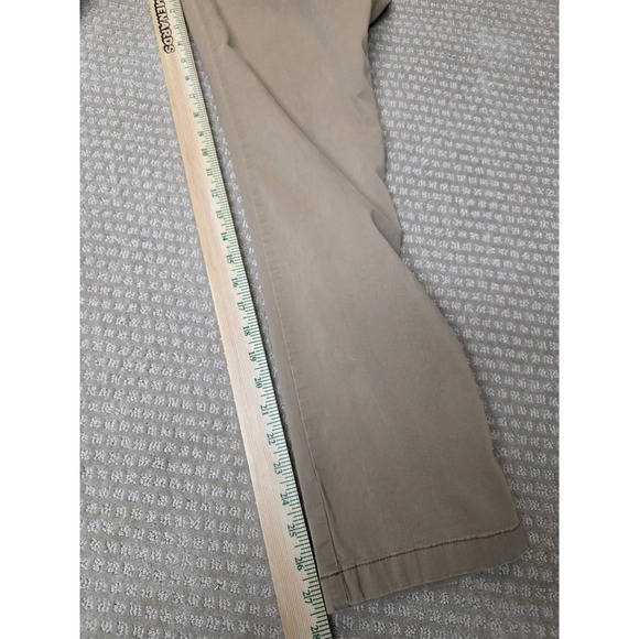 Hollister Pants Mens 32x30 (31x28) Slim Straight Chino Stretch Flex Khaki Tan - Picture 3 of 4